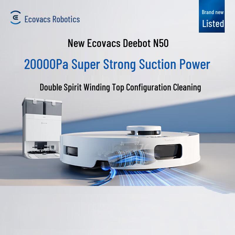 Ecovacs N50 Smart Robot Vacuum and Mop CN plug (adapter included)