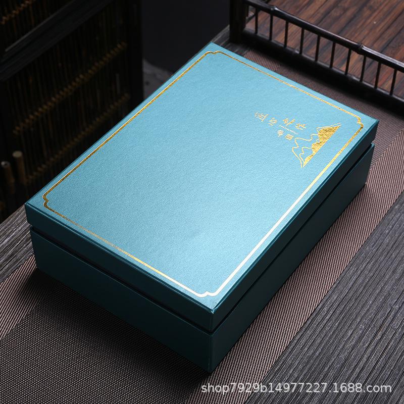 Dehua Yangzhi Jade White Porcelain Tea Set Kung Fu Tea Cup Business Event High-end Gift Box Set CustomizableLOGO