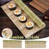 Tapis à rouler pour rideau de sushi en bambou, rouleau japonais, moule à riz, outils pour machine à sushi, tapis à rouler pour sushi, accessoires pour bento