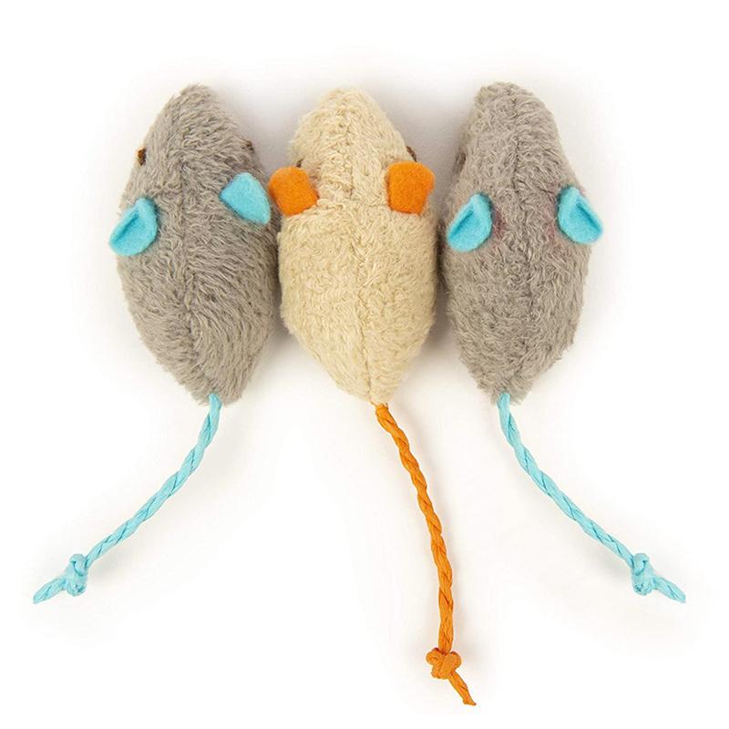 Plush Mouse Shaped Cat Toy Interactive Toy For Cats Pet Toys