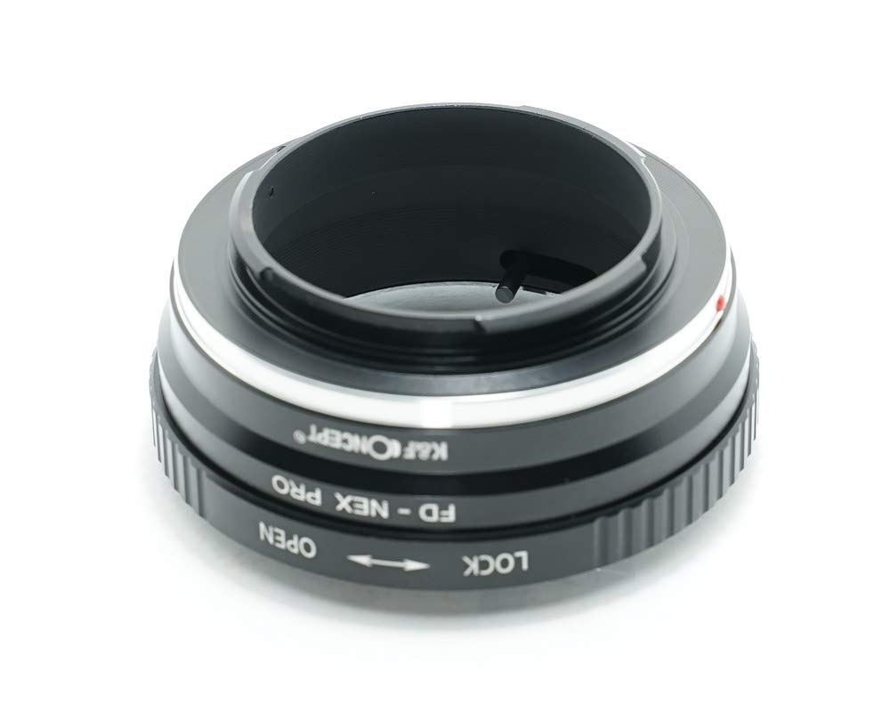 CONCEPT CANON FD Mount NEX E Mount Adapter PRO with Lens Cloth K&F - fd-nex-pro (KFNEXPRO)