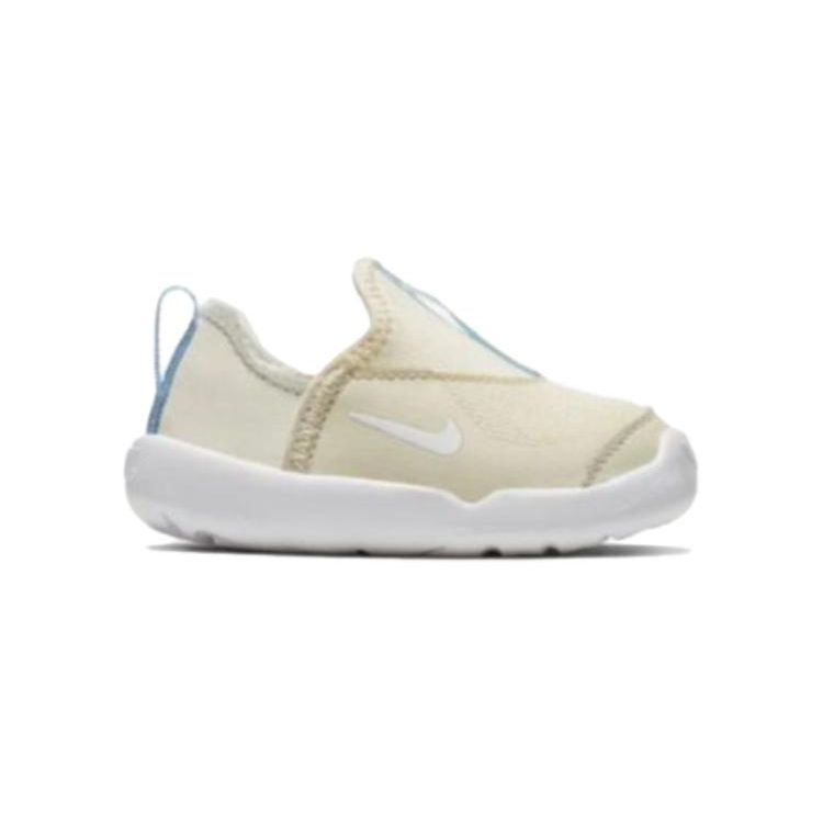 Nike Lil Swoosh Toddler Non-Slip Durable Low-Top Walking Shoes Beige Baby Shoes AQ3114-200