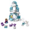 LEGO (LEGO) Duplo Frozen Light-Up! Elsa's Ice Castle Christmas Gift 10899 Toy Blocks Present for Toddlers and Babies Castle Doll Boys and Girls Ages 2