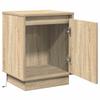 Nightstand Sonoma Oak 39 x 34.5 x 50 cm Particleboard