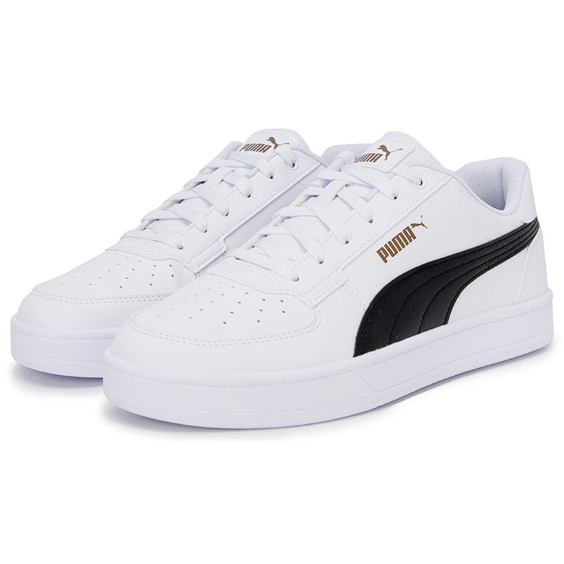 Puma Caven 2.0 Weiß Schwarz Unisex Sneaker Gold 392290-03
