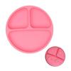 BPA Free Silicone Dining Plate Suction Design Toddler Training Tableware  Children Meals