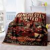Manchester Personalized Name Blanket Multi-purpose Customizable Blanket Ultra-Soft Versatile for Living Room Sofa Home Decor Chair for All Occasions