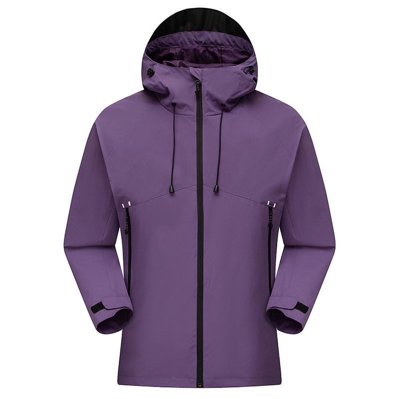 Spring/Autumn Waterproof Hooded Windbreaker - Unisex Outdoor Sports Jacket