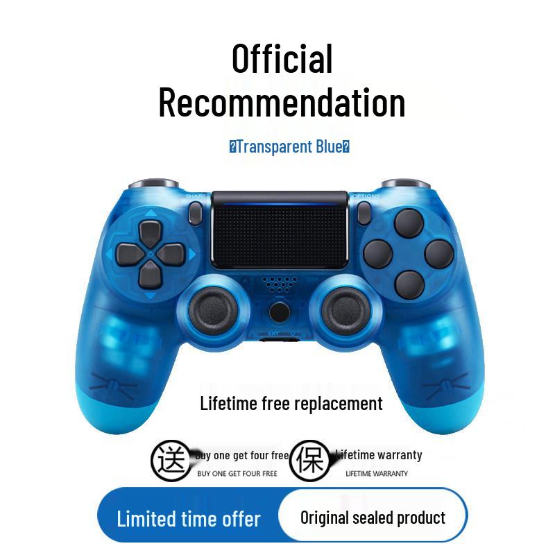 Compatible Wireless Bluetooth Controller for PS4 Pro, PC, Steam, iOS, and Mobile Devices