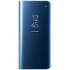 Case for Xiaomi Redmi Note 8T, Mirror Flip Ultra Thin Anti-Scratch Shockproof Technology Cover Clear View Standing Case pTK