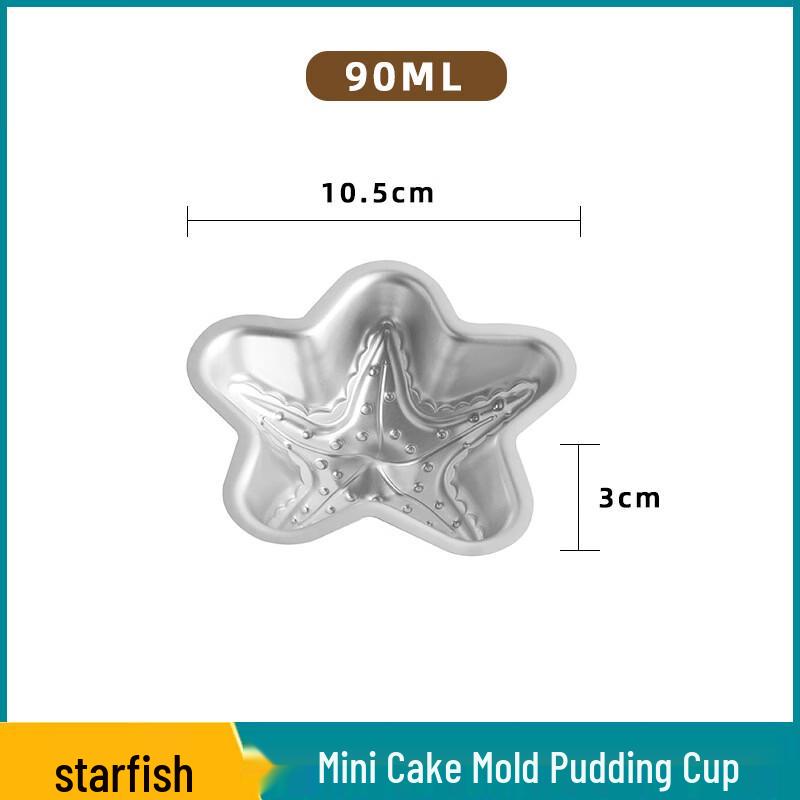 Aluminum Alloy Mini Cake & Pudding Molds