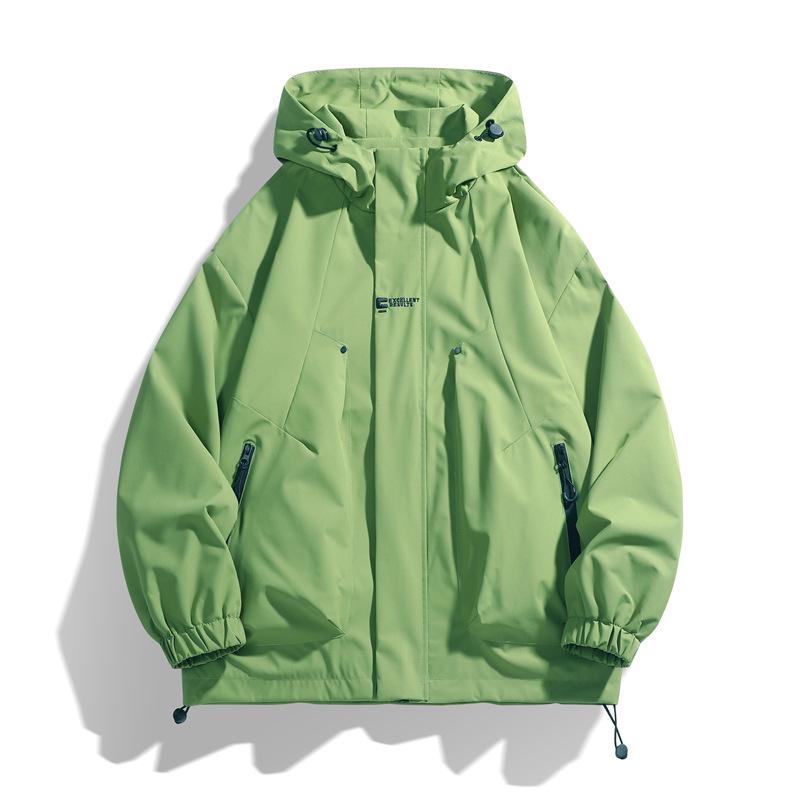 Men's Trendy Windbreaker Jacket - Spring & Autumn, Boys' Cotton Coat, Mountaineering Style