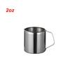 5size Durable Stainless Steel Coffee Cream Pitcher Cup Milk Frothing Jug Latte Art Spout Pitcher Home & Kitchen Tool