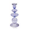 Decorative Candle Holders Colorful Glass Flower Vase for Home Decoration Wedding Decoration Centerpieces Candlestick Gift