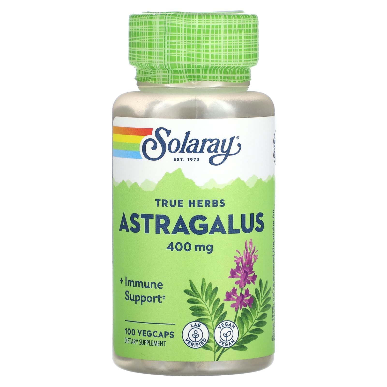 

True Herbs, Astragalus, 400Mg, 100 Veggie Caps