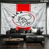 AFC Ajax Custom Name Wall Tapestry Aesthetic Wall Hanging Printed Fabric Blanket Decorative Tapestries for Bedroom Living Room Home Decor