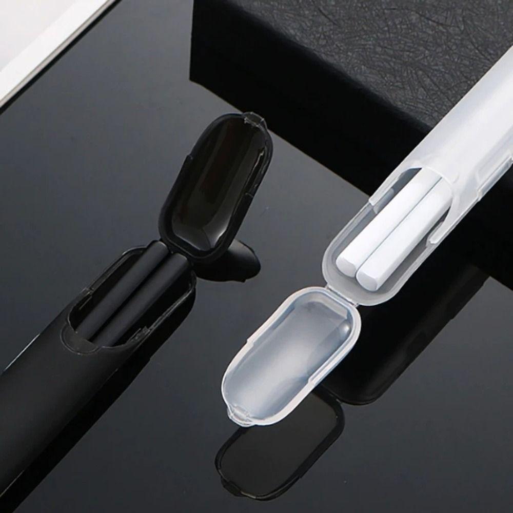1pcs Transparent Chopsticks Box 26cm Makeup Brush Storage Box High Quality Cutlery Straw Case