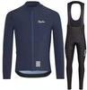 Een Verscheidenheid aan RAPHA Herfst en Winter Heren- en Dameskleding met Lange Mouwen van Fleece voor Fietsen, Sportkleding Set voor Racefiets
