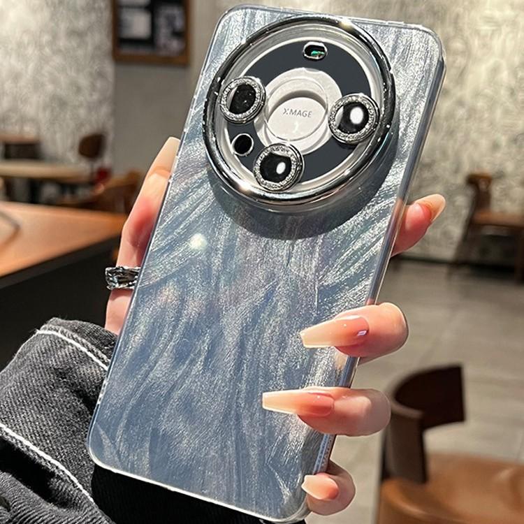 Applicable to Huawei mate11 mobile phone case new mate11pro silver feather case mata11pro