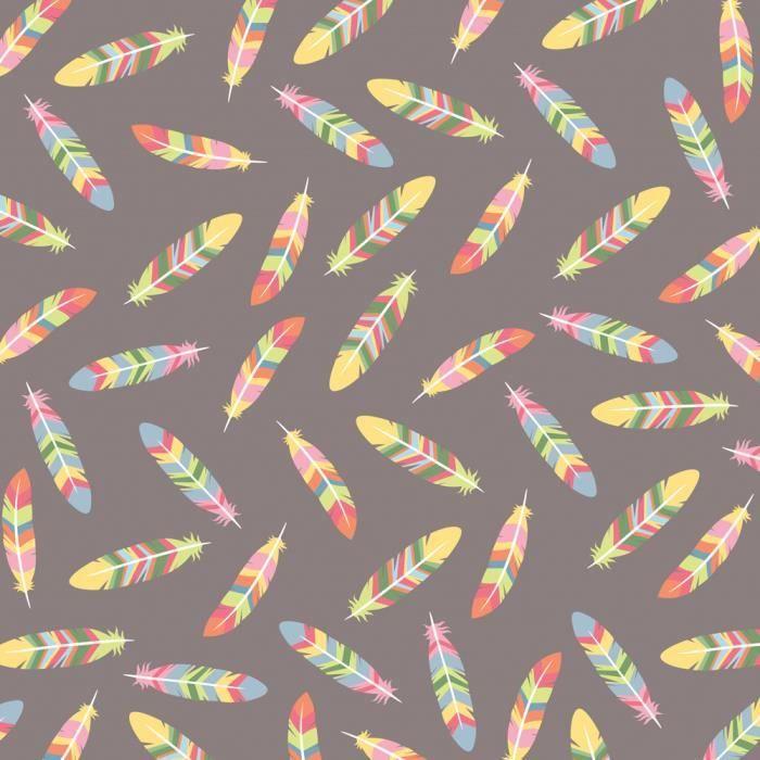 Papiers Scrapbooking - Totem - Bloc de 40 Feuilles - 30.5 x 30.5 cm - 100 gr/m² - Multicolore