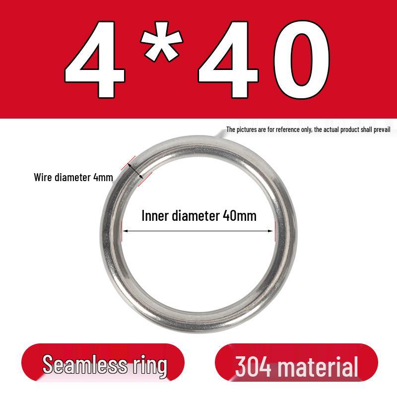 Stainless Steel Seamless O-Ring: Corrosion-Resistant Accessory for Handbags and Pet Gear