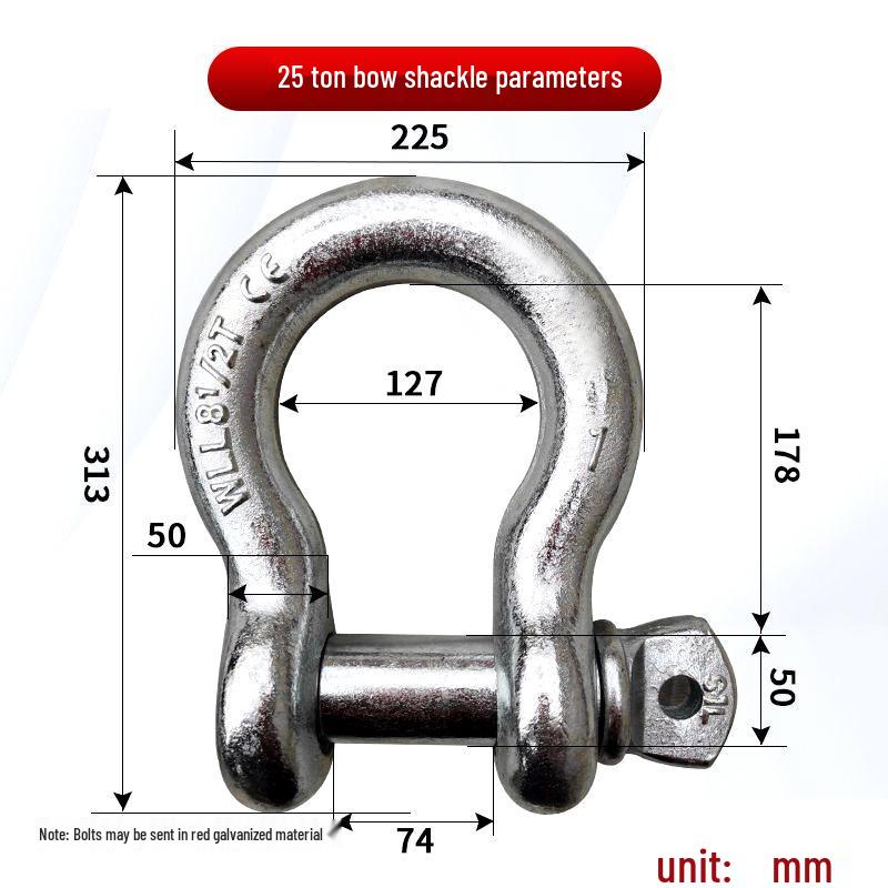 American Bow-Shaped Heavy-Duty Shackle Ring Lock