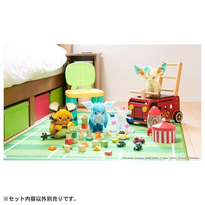 Takara Tomy Arts Pokemon Kimeni Kimeta! Glaceon Plush 22cm (x 1)