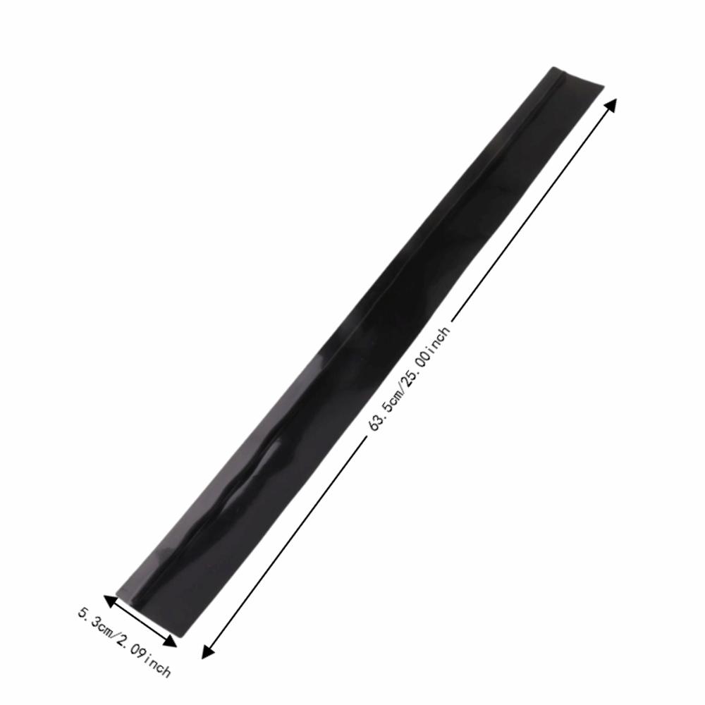 2 PCS Silicone Stove Gap Cover Black Stove Gap Filler Kitchen Gap Filler Strip Oven Washer