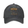 Dogs Feel Our Emotions Retro Baseball Cap for Women Men Baseball Hat Golf Dad Hats