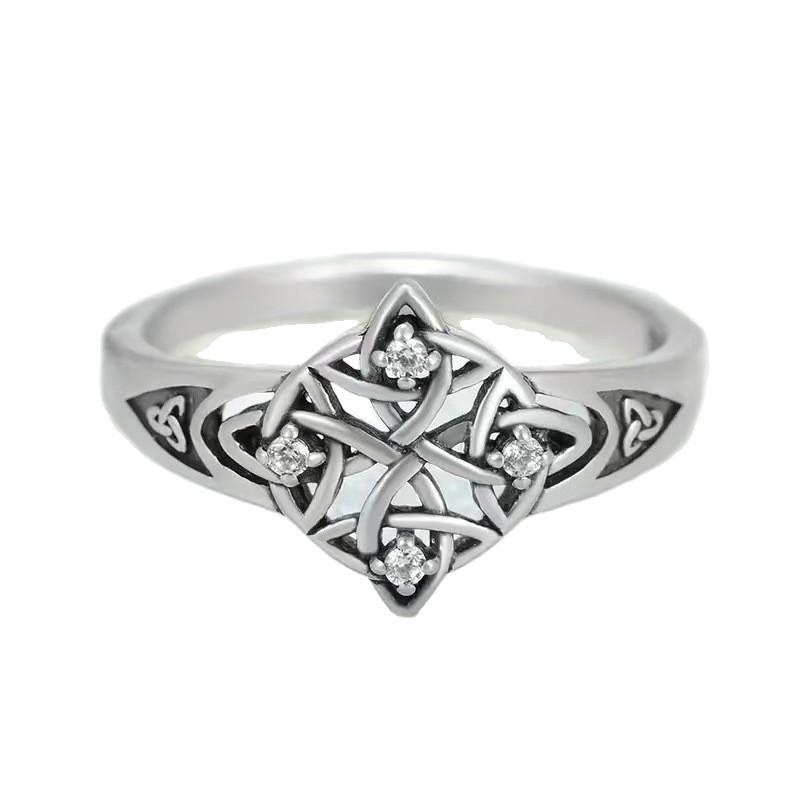 Retro Hollowed-Out Ring Pairs