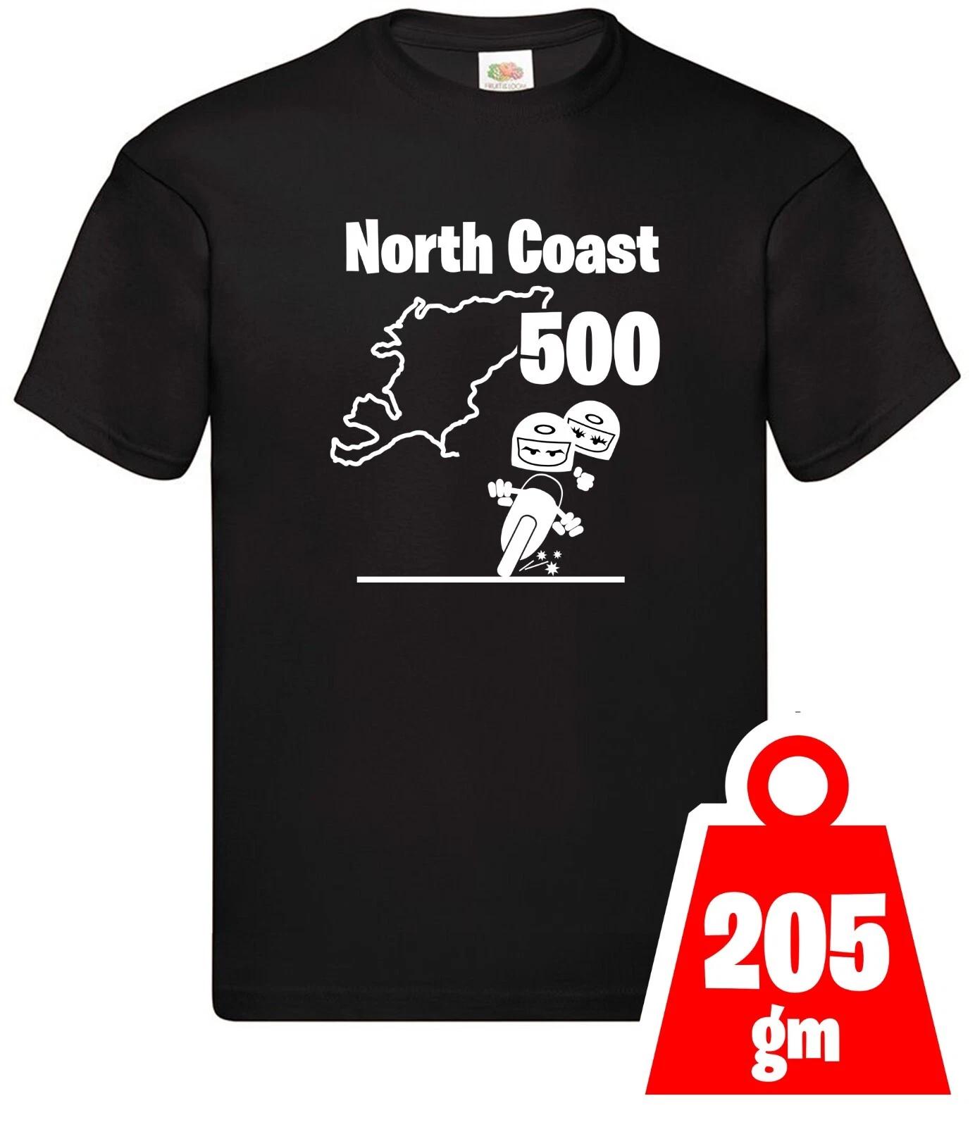 North Coast 500 Motorbiking T Shirt 2XL