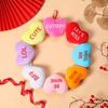 Romantic Valentine's Day Heart Wreath Cute Door Hanging Garlands  Valentine's Day Gift