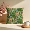 FourLeaf Lucky Clover Cushion Cover Soft Pillow Cases for Home Bedroom Living Room Sofa