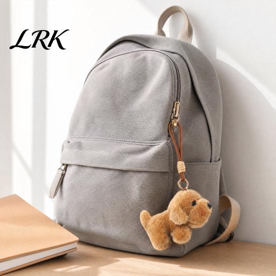 Stylish Bag Accessory Cute Dog Plush Keychain, Small Stuffed Animal Pendant for Backpack Mini Keychain Purse, Soft Puppy Key Ring Charm, Gift Lovers