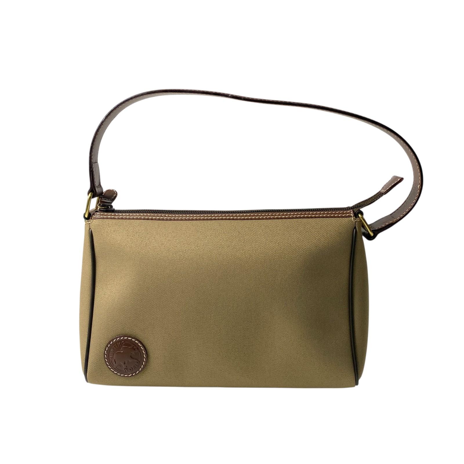 

Used HUNTING WORLDHandbag khaki/Brown canvas Women