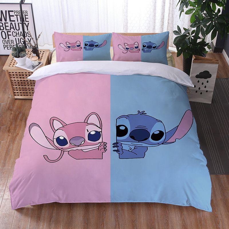

3D Digital Printing Bedding Three-Piece Set, Bed Sheet Quilt Cover, Home Textile Four-Piece Set 135 * 200Cm