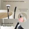 Custom Curved Ultra-Fine Comb Brush for Eyebrows and Sunflower Lashes