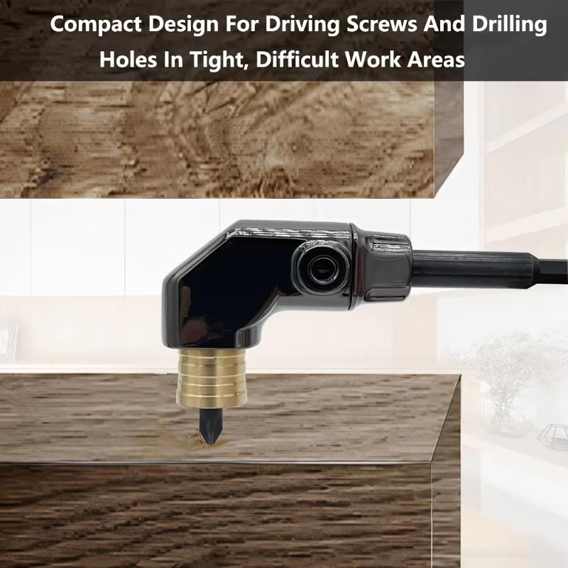 1/11Pcs Hand Tools Self-Locking Right Angle Screwdriver Holder Drive Bit Angle Extension Electric Screw Driver Angle Driver