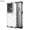 Transparent Honeycomb Phone Case With Shockproof Tpu And Pc For Drop Protection