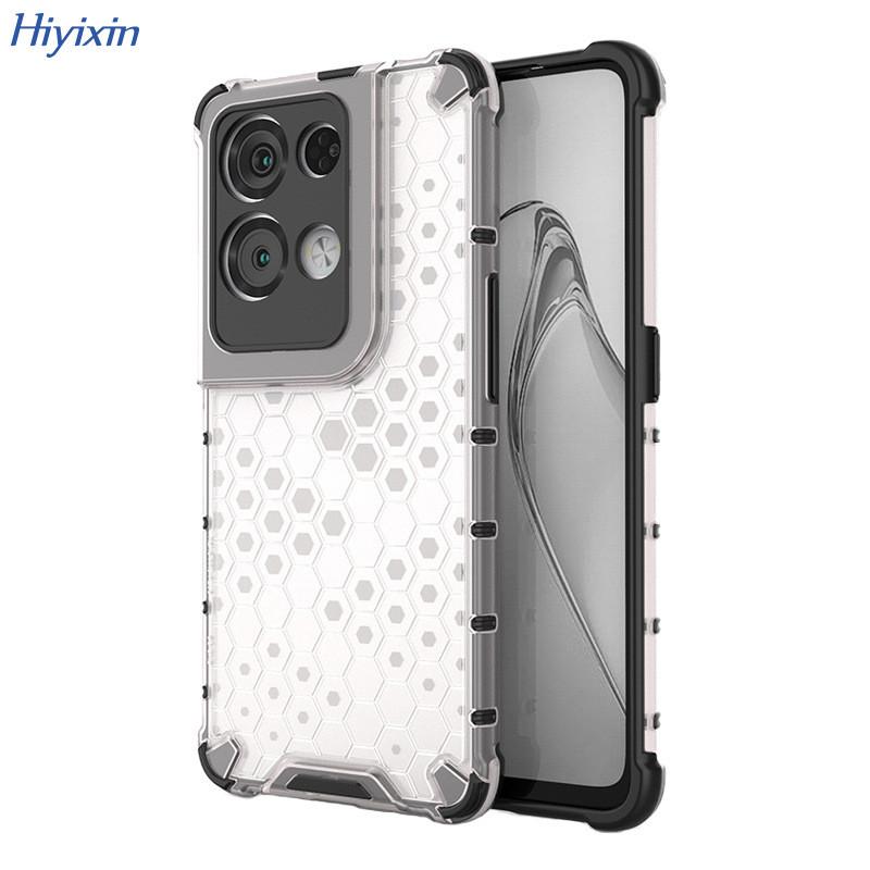 Transparent Honeycomb Phone Case With Shockproof Tpu And Pc For Drop Protection