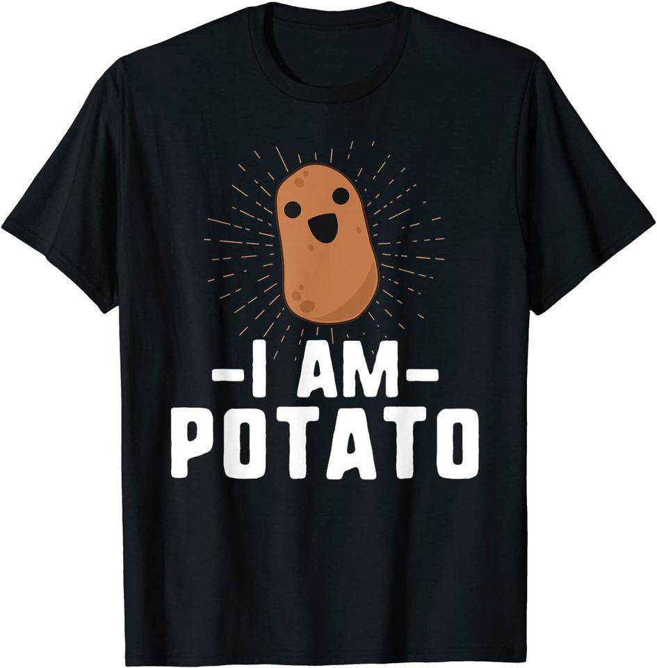

I Am Potato Funny T-Shirt Classic T-shirt XL