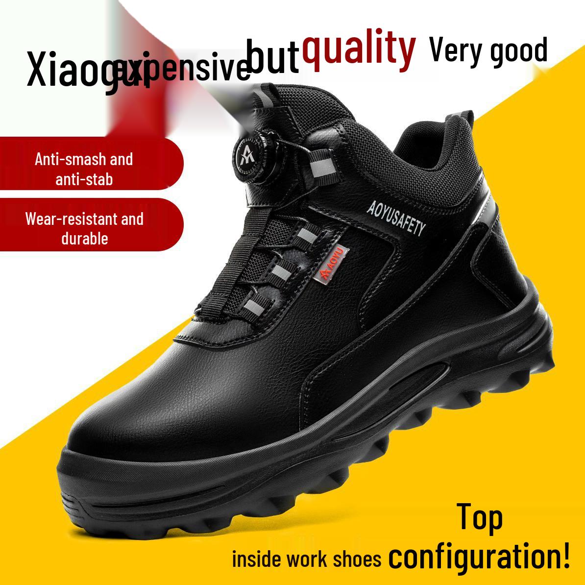 

Мужские легкие ботинки Мартина - Осенне-зимние противоударные, устойчивые к проколам, нескользящие ботинки с амортизацией воздушной подушкой 45