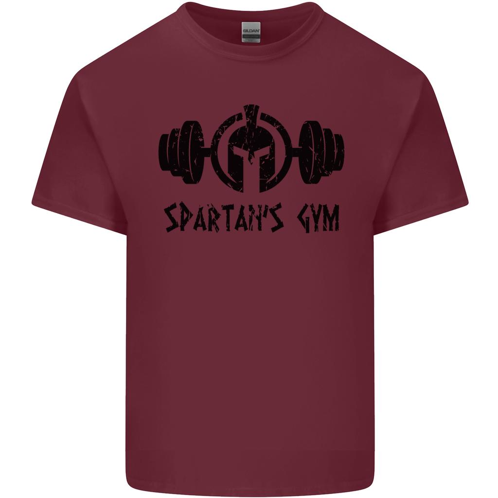 Spartans Gym Unisexs Light Cotton TShirt