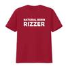 Natural Born Rizzer Funny W Rizz God Dank Meme T Shirt vintage Washed fashion designer clothes Slightly Casual graphic
