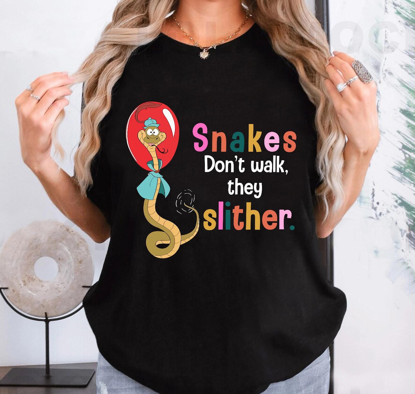 Funny Sir Hiss Snakes Don t Walk They Slither Unisex Adult Kid Shirt 660177 L