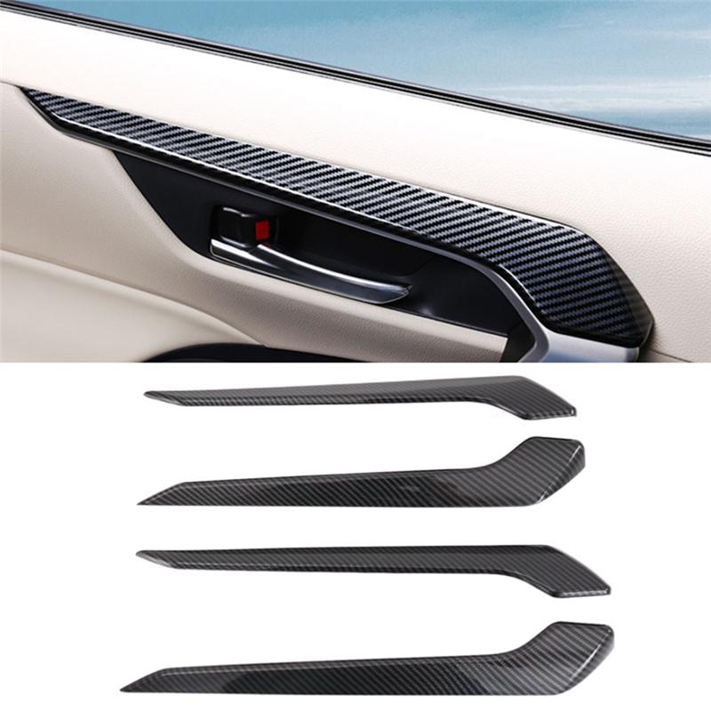 For Toyota RAV4 - RAV 4 XA50 Hybrid Stainless Steel Door Armrest Frame Trim Cover Trim Replacement Accessories