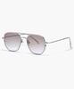 Likkeullou Rc Moon Silver Sunglasses Brown