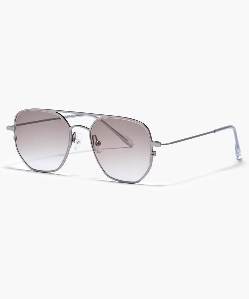 Likkeullou Rc Moon Silver Sunglasses Brown
