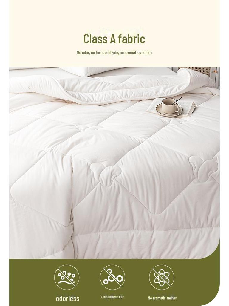 Meimian Kangduo Winter Soybean Fiber Double Quilt - Thick, Warm, All-Season Comforter