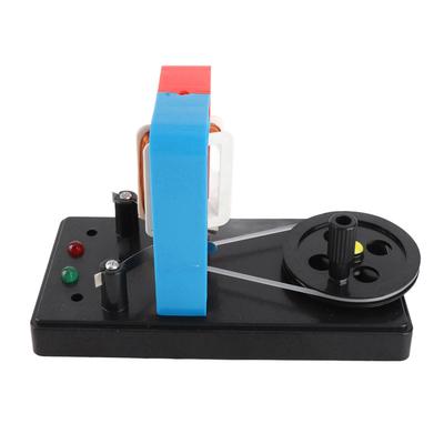 Generátor s ručním pohonem Fyzikální výuková demonstrace Motor Vzdělávací experiment Model generátoru
